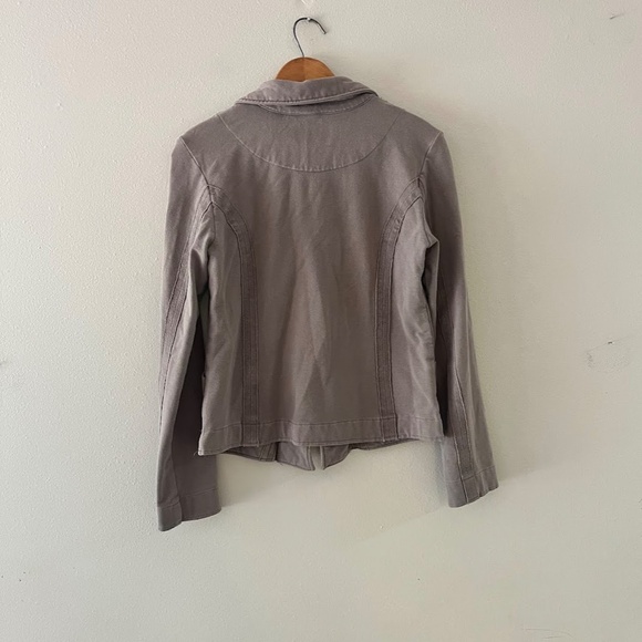 Habitat Cotton Stretch Blazer, Sz Small - Picture 2 of 5